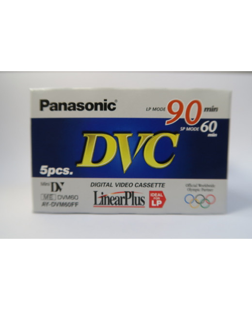 Panasonic DV 錄影帶(5捲包裝)